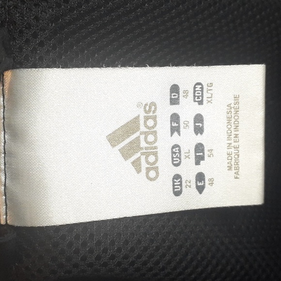 Adidas Women's Black and Pink Athletic Jacket Windbreaker Size XL - Picture 4 of 7